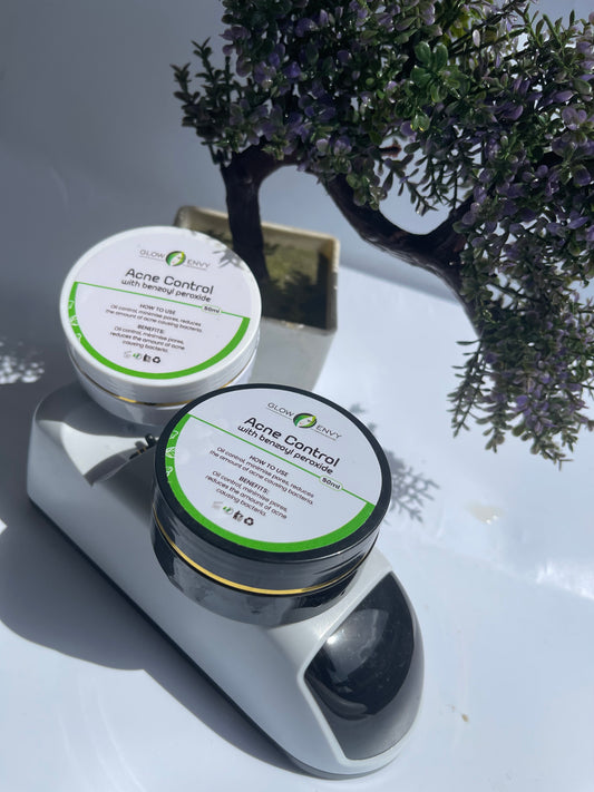 Acne control with Benzoyl peroxide